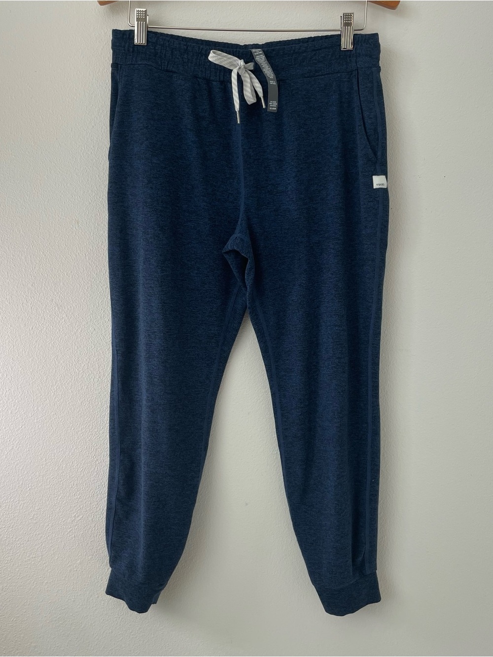 Vuori Performance Jogger Midnight Heather Blue Women sz M VW303 DreamKnit Loung